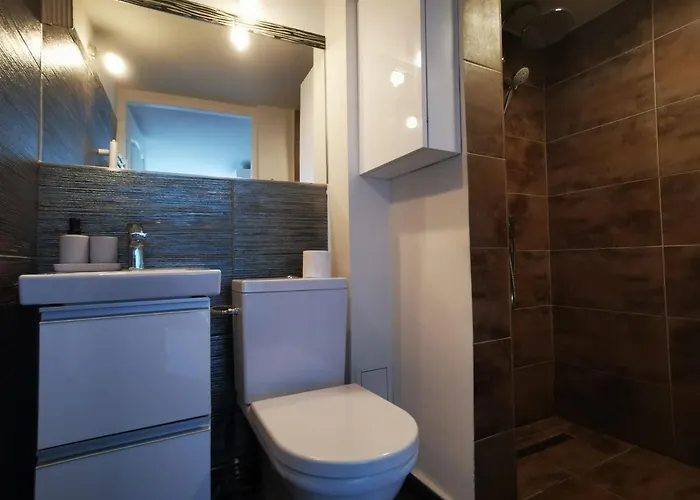 Apartment Elite Spatios Cu 2 Dormitoare - Parcare Gratuita - Wi-fi Rapid - *